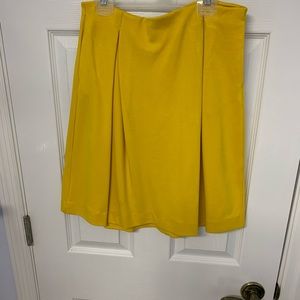 Yellow skirt